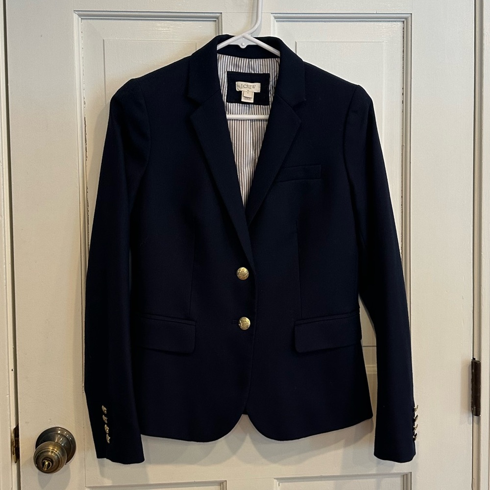 JCrew Navy Blue Women's Blazer size 0